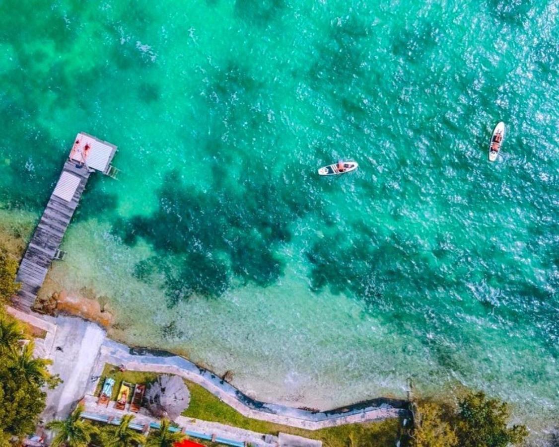 Sanctuary Mayan Villa Bacalar Bagian luar foto