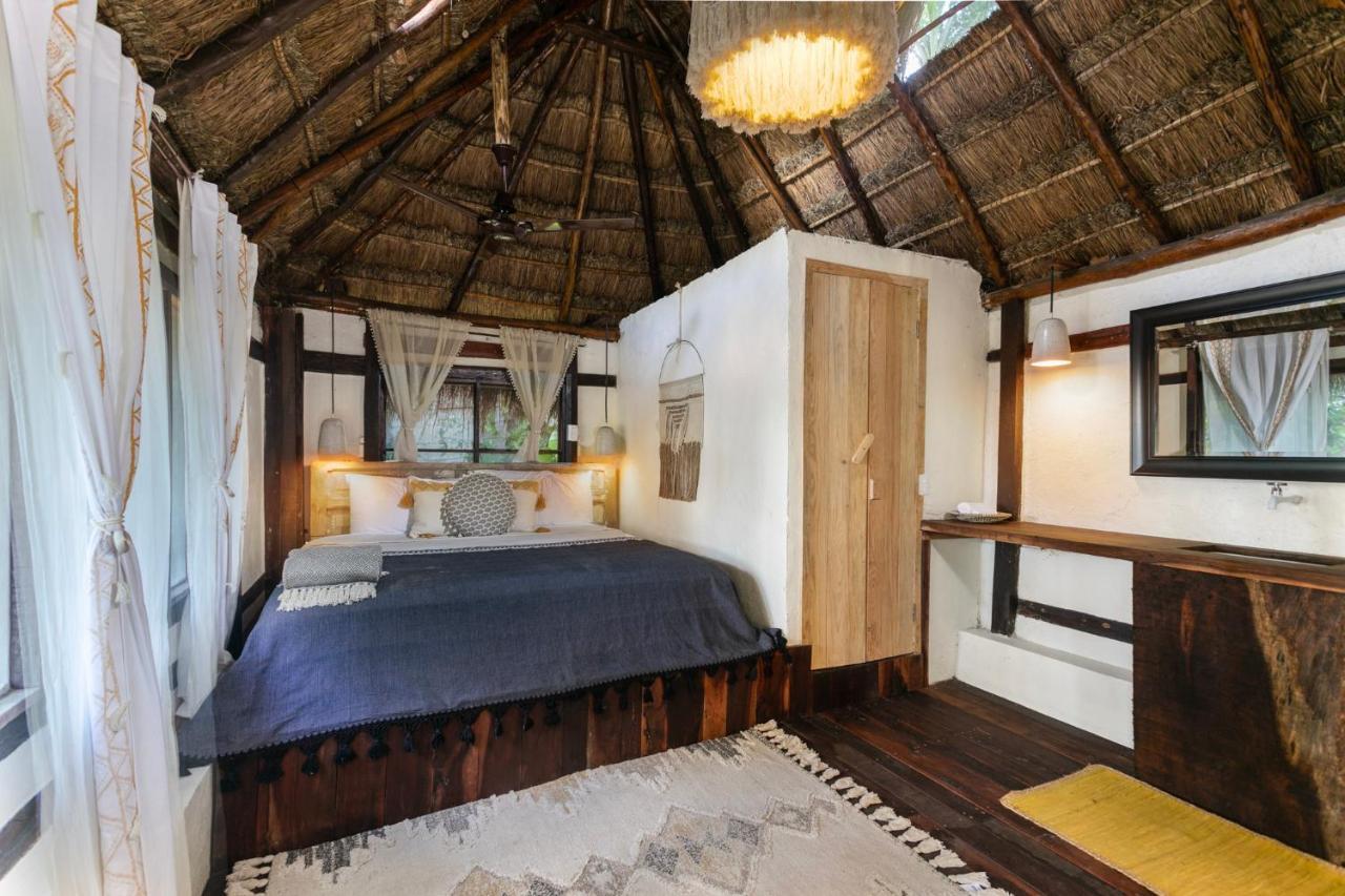 Sanctuary Mayan Villa Bacalar Bagian luar foto