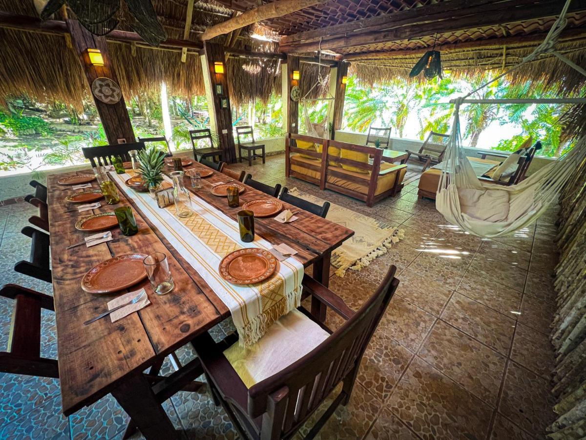 Sanctuary Mayan Villa Bacalar Bagian luar foto