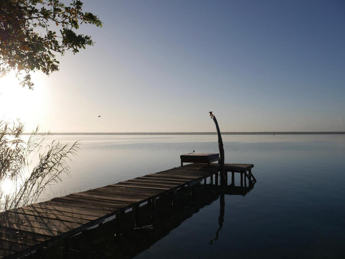 Sanctuary Mayan Villa Bacalar Bagian luar foto