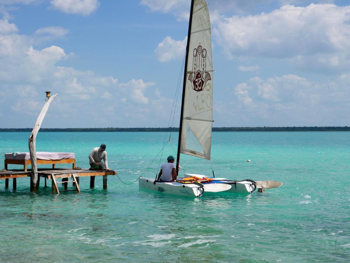 Sanctuary Mayan Villa Bacalar Bagian luar foto