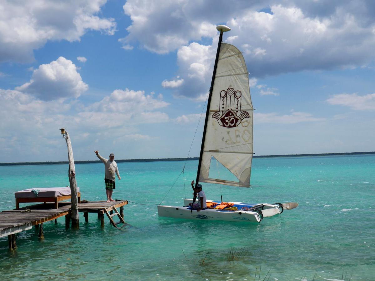 Sanctuary Mayan Villa Bacalar Bagian luar foto