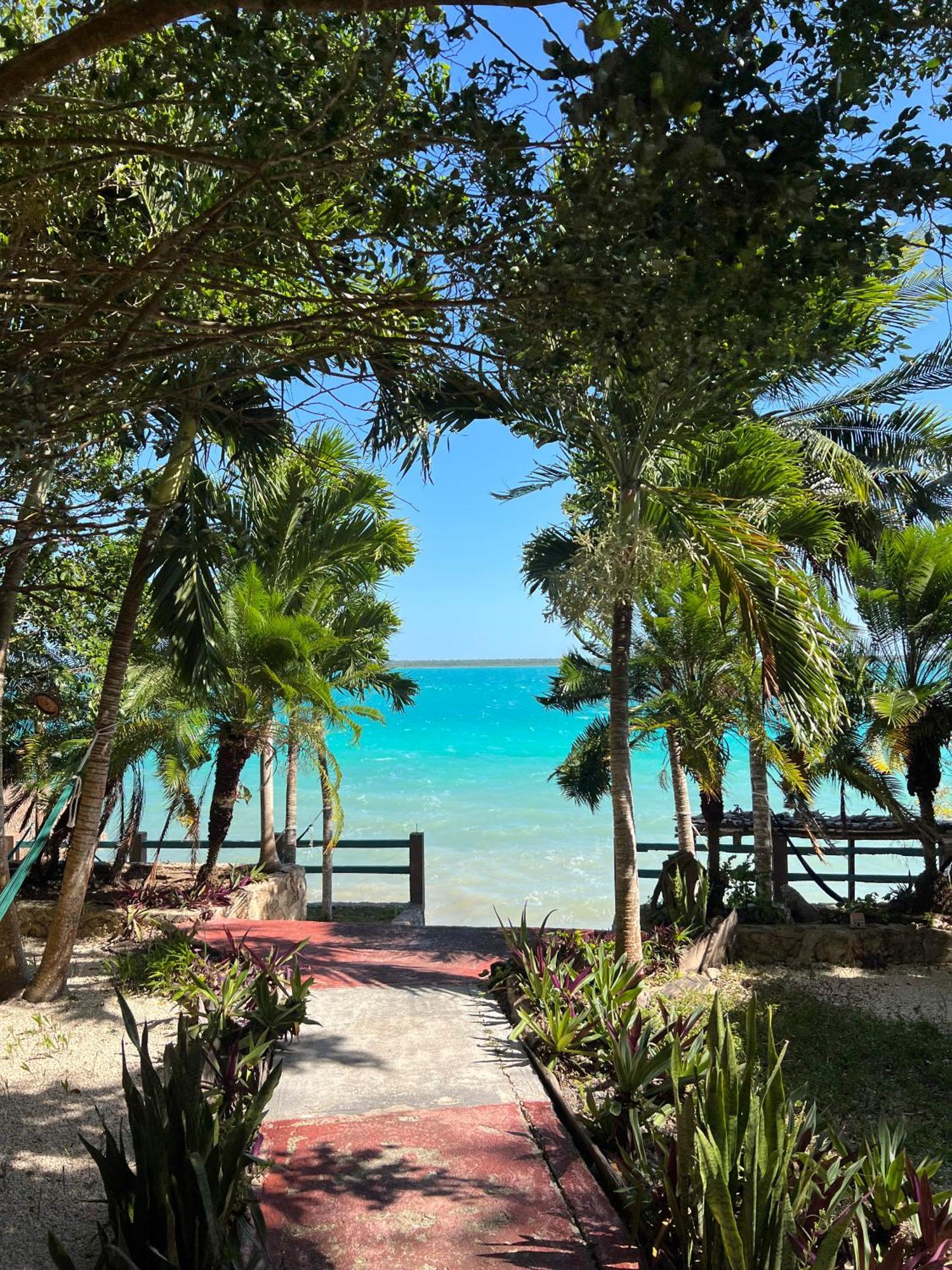 Sanctuary Mayan Villa Bacalar Bagian luar foto