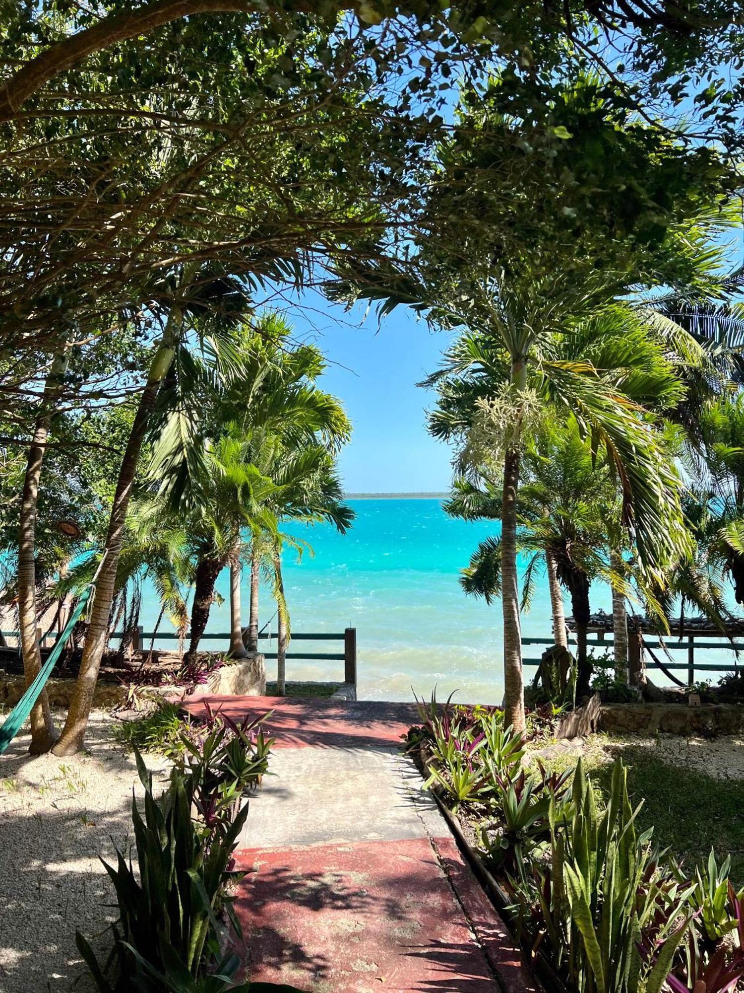 Sanctuary Mayan Villa Bacalar Bagian luar foto