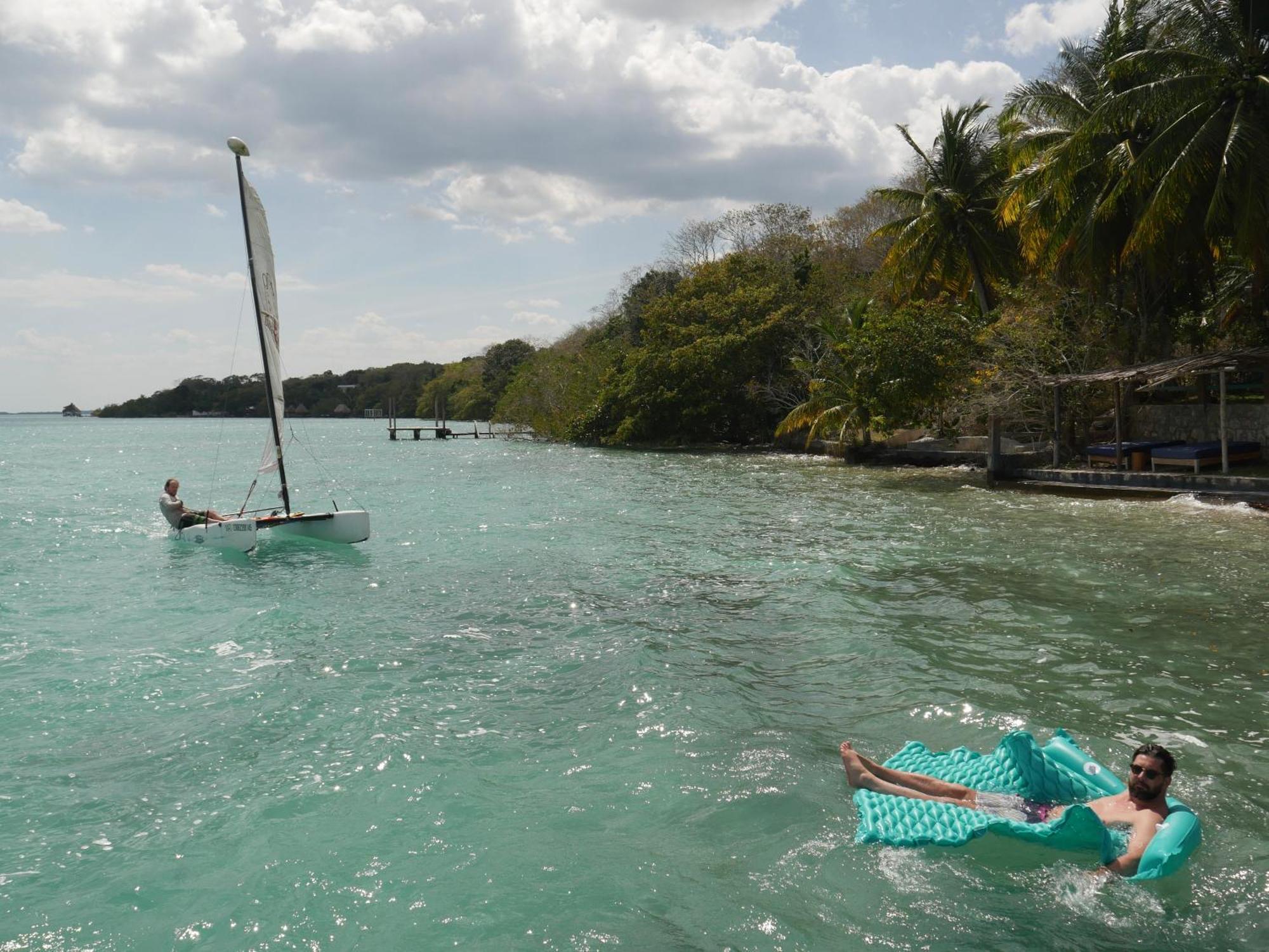 Sanctuary Mayan Villa Bacalar Bagian luar foto