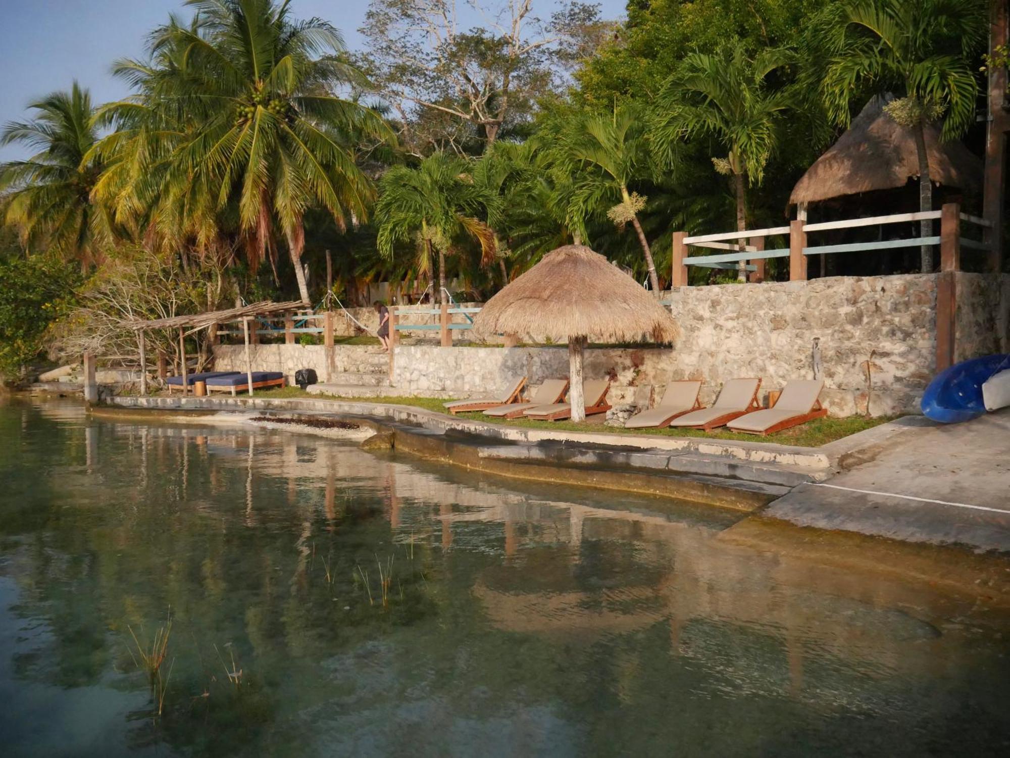Sanctuary Mayan Villa Bacalar Bagian luar foto