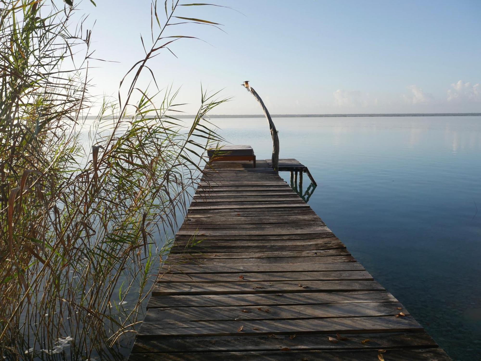 Sanctuary Mayan Villa Bacalar Bagian luar foto