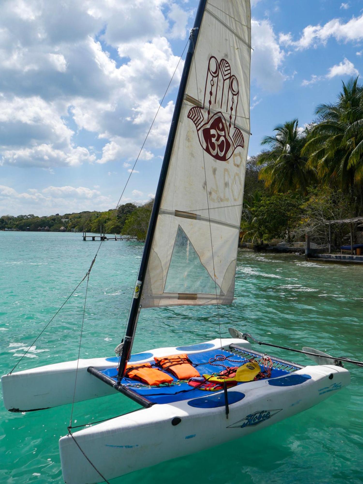 Sanctuary Mayan Villa Bacalar Bagian luar foto