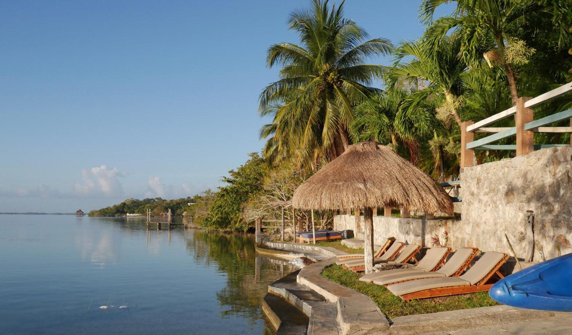 Sanctuary Mayan Villa Bacalar Bagian luar foto
