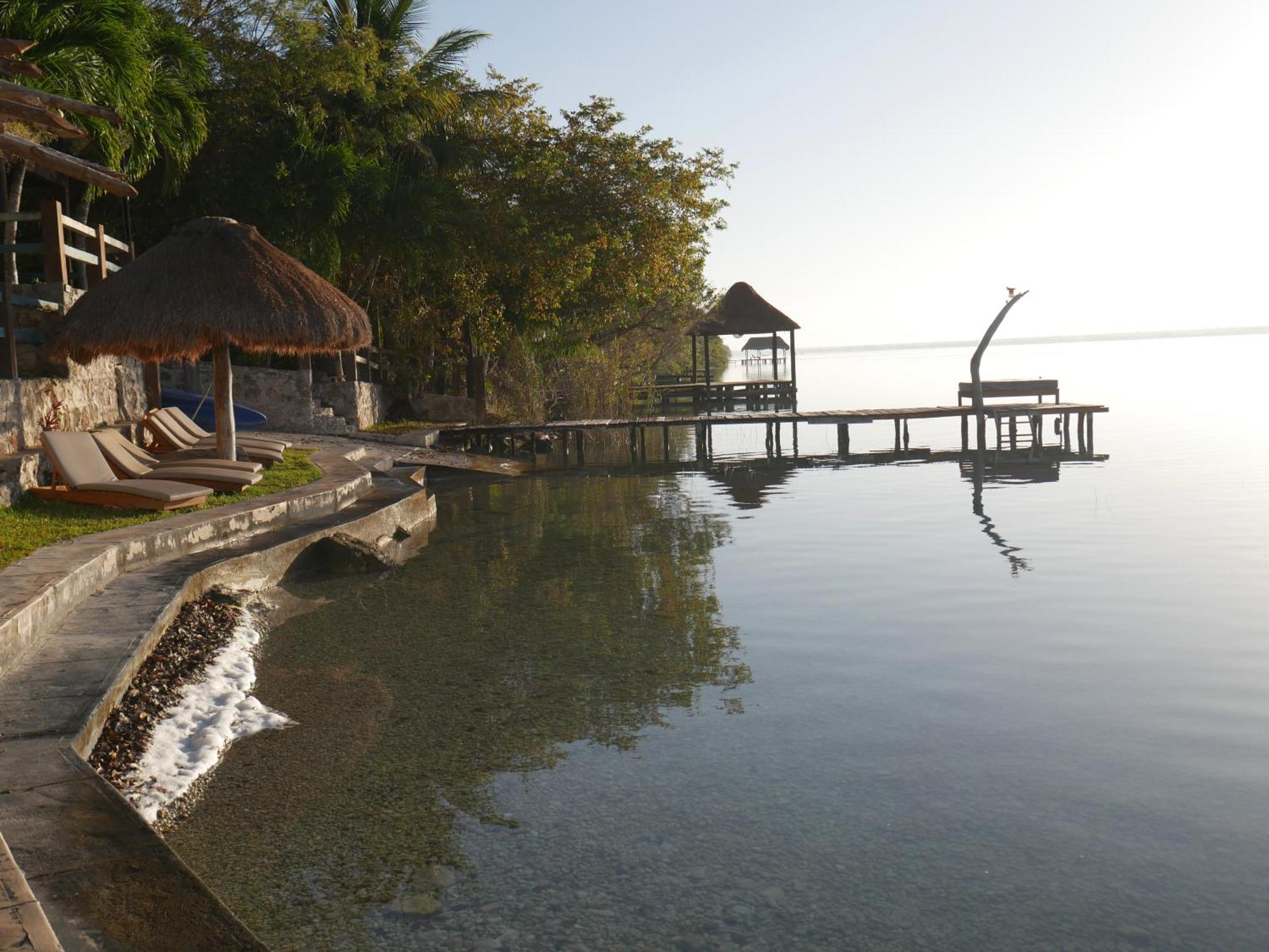 Sanctuary Mayan Villa Bacalar Bagian luar foto