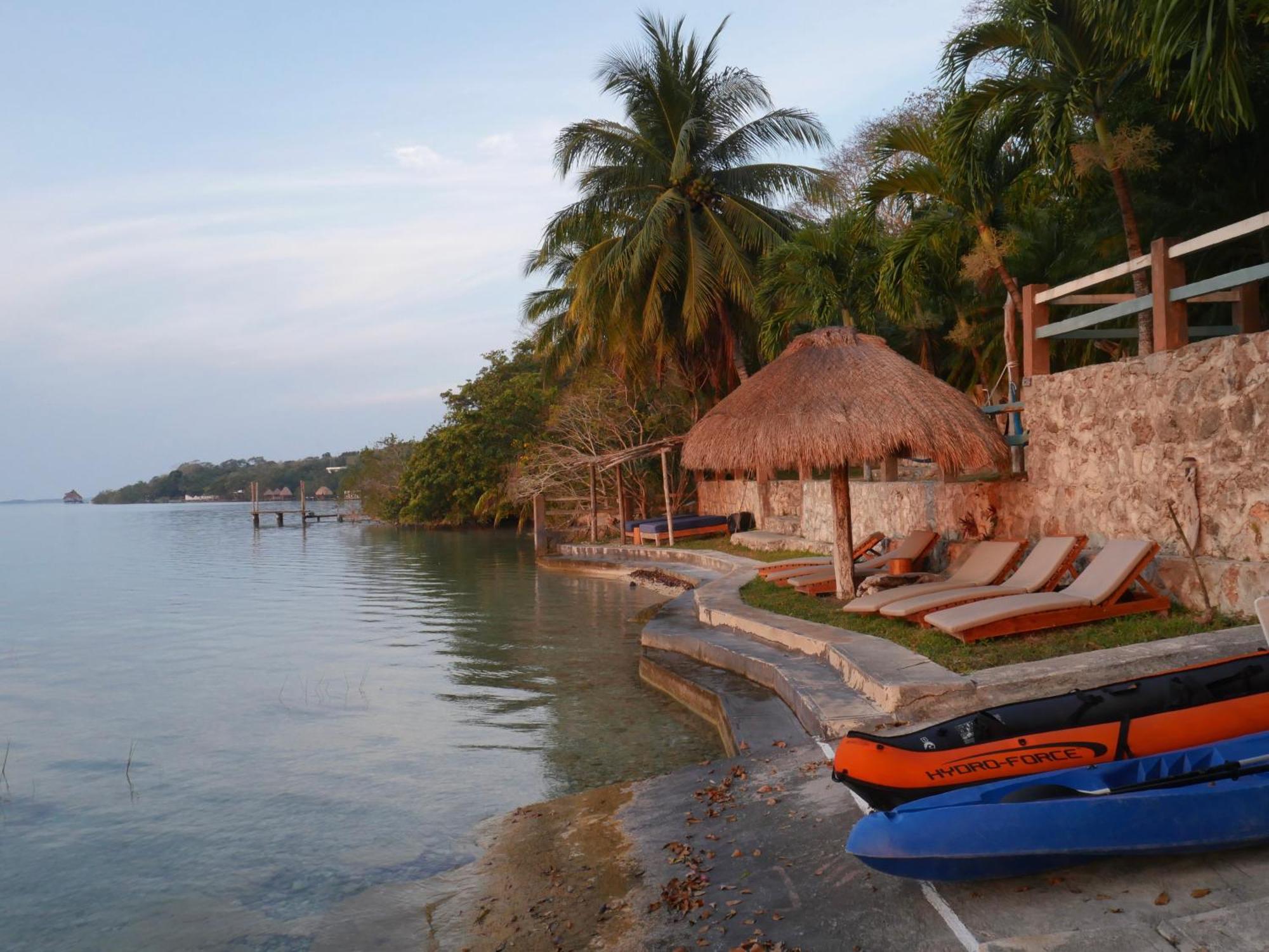 Sanctuary Mayan Villa Bacalar Bagian luar foto