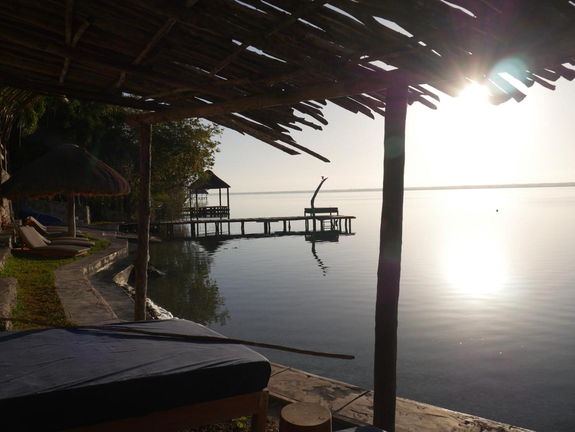 Sanctuary Mayan Villa Bacalar Bagian luar foto