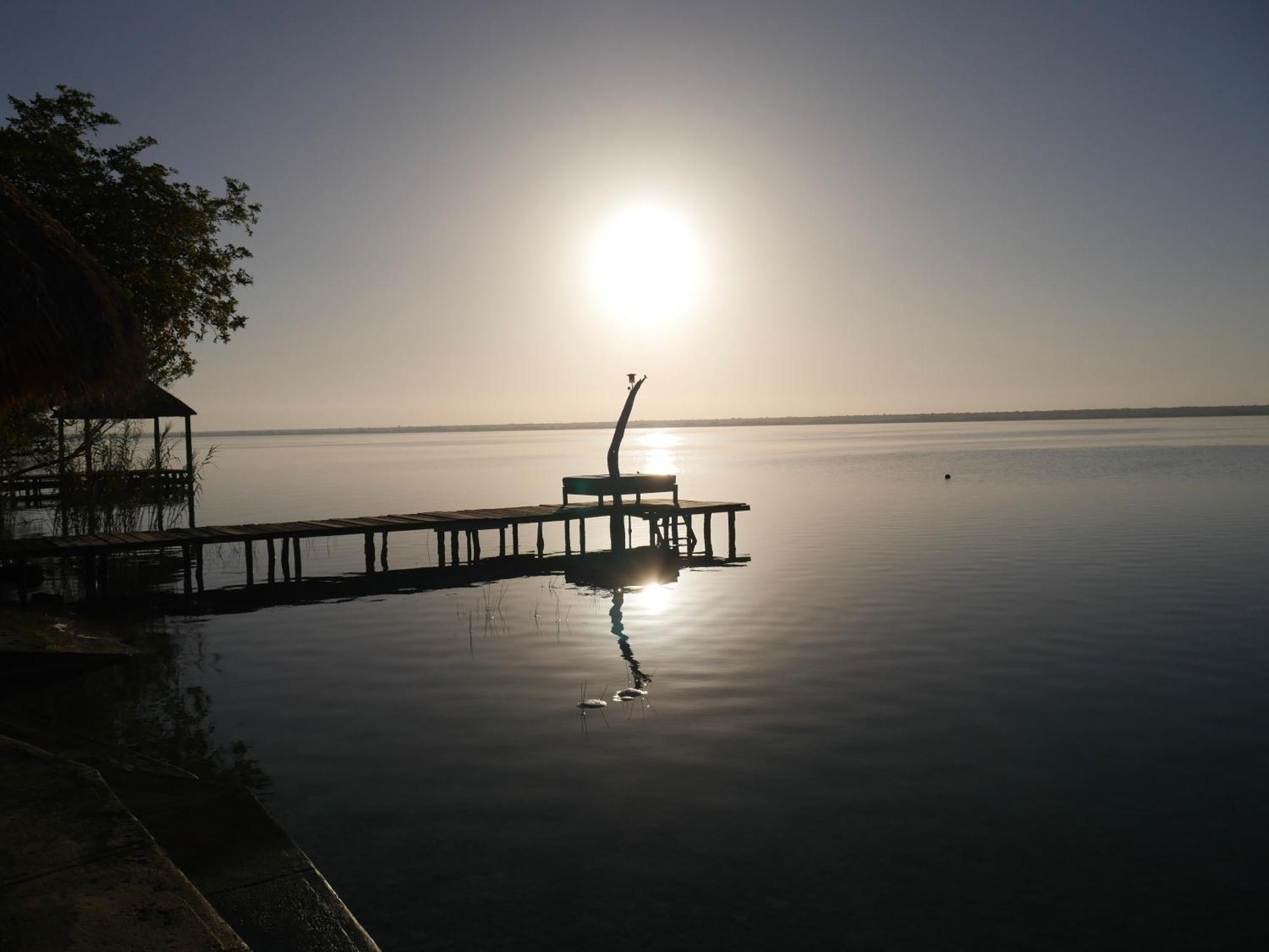 Sanctuary Mayan Villa Bacalar Bagian luar foto