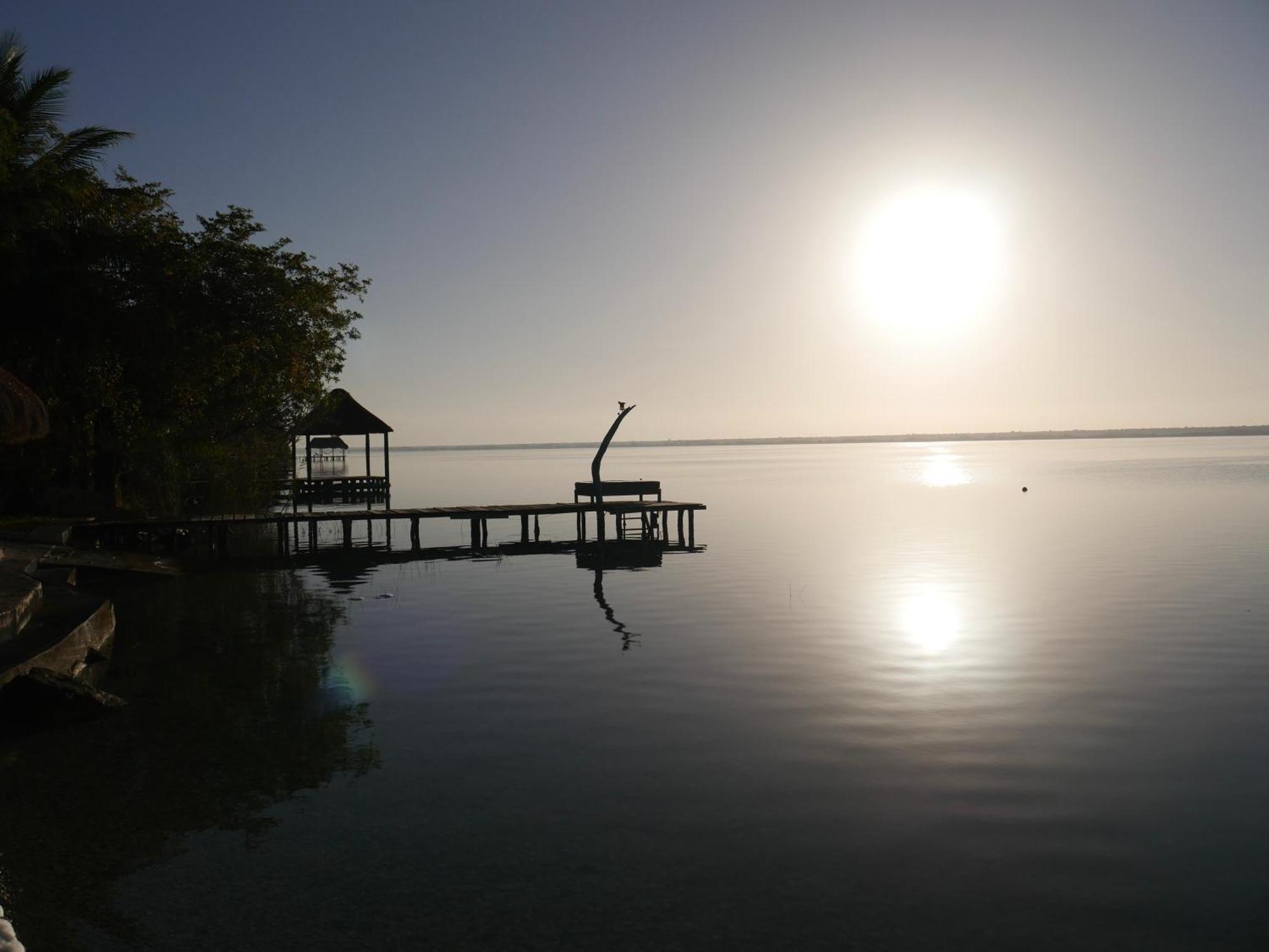 Sanctuary Mayan Villa Bacalar Bagian luar foto